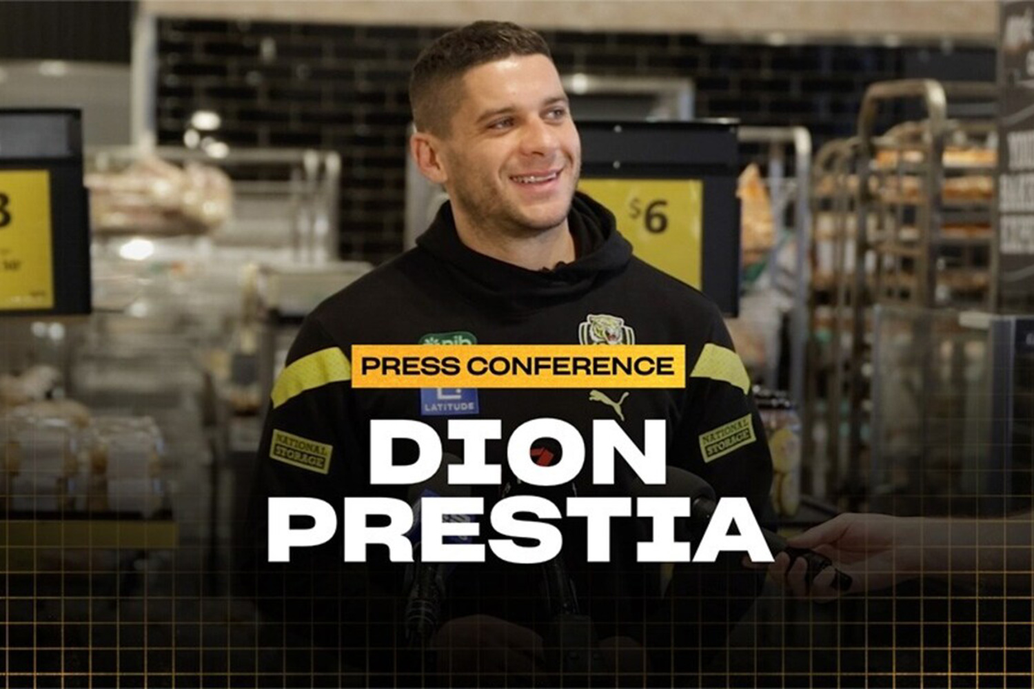 Dion Prestia Press Conference